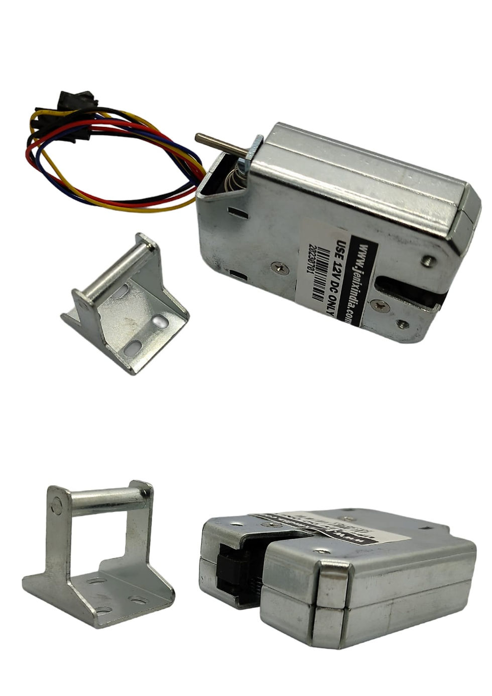 Thumbnail: Heavy Duty 12V Smart Solenoid Latch for Keyless Motor Driven Cabinet Lock