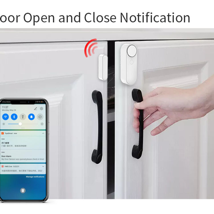 Thumbnail: WiFi Smart Door/Window Siren, Adjustable, Alexa/Google