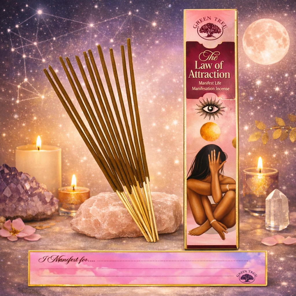 Green Tree Law of Attraction incense