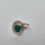 Thumbnail: Ring Green Chalcedony 925 Sterling Silver (adjustable)