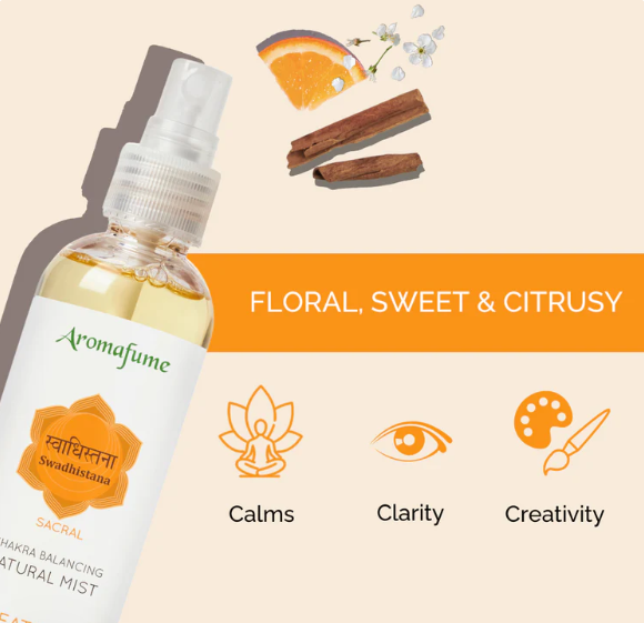 Thumbnail: Aromafume Svadhistana Chakra smudge spray