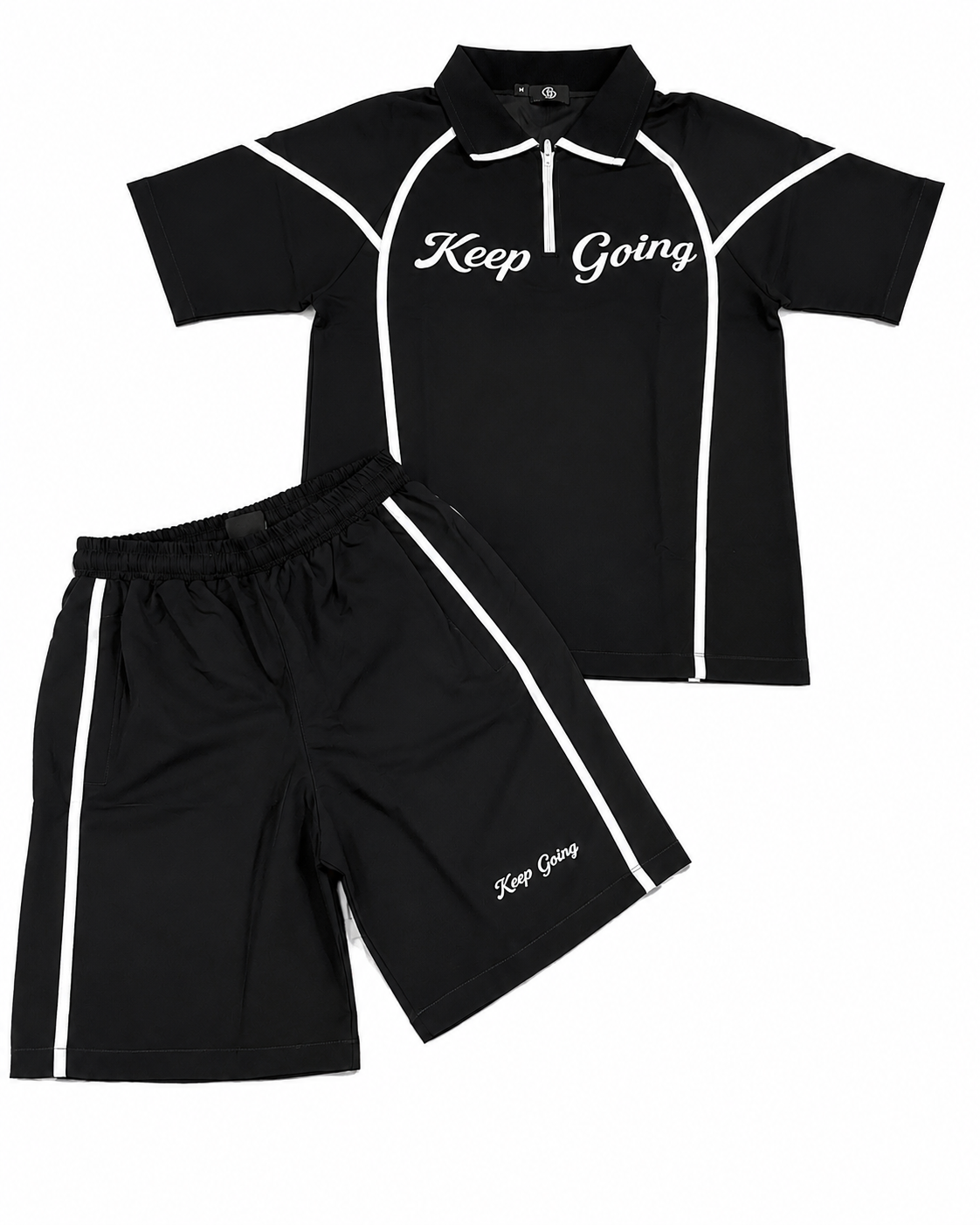 Black Piping Set (Adult)