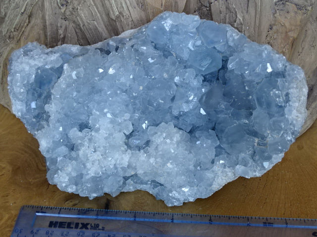 CELESTITE DRUZE CLUSTER