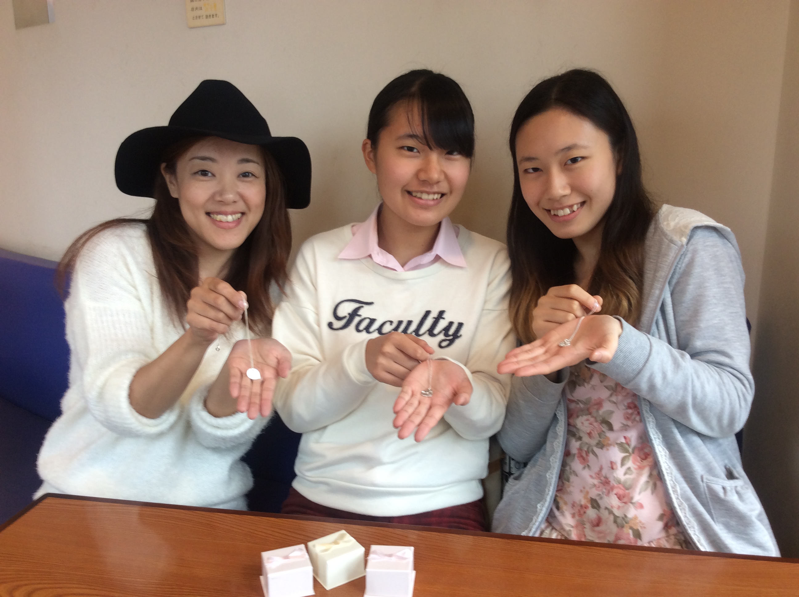 喜び×3