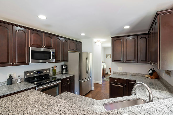 a clean kitchen