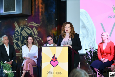 Valerie Timms delivering keynote