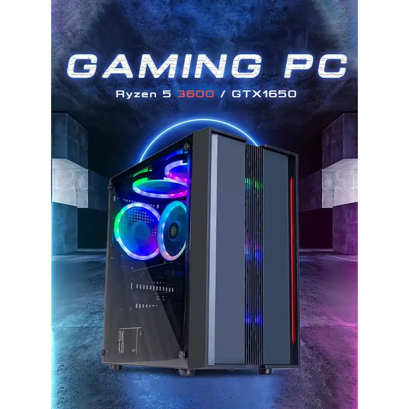Thumbnail: Gaming PC Intel A8 9600/240G SSD/A8 7680/500G HDD/8G RAM pc gamer 3200MHz 500G M