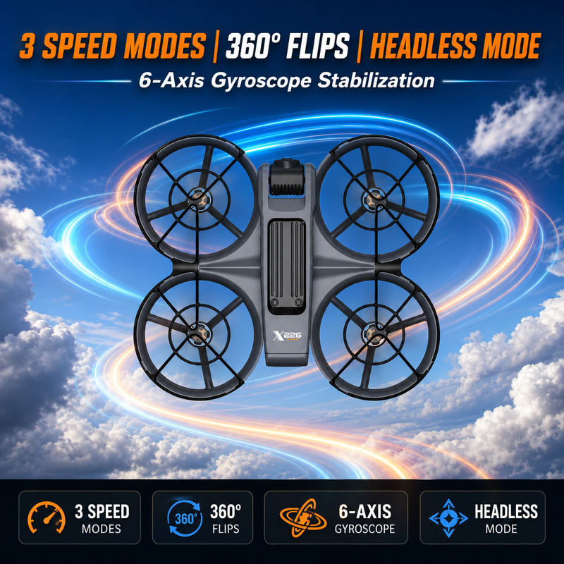 Thumbnail: VR Big Drones 4K HD Wide Angle Camera WiFi FPV RC Helicopter with Large Screen F