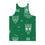 Thumbnail: Tribal Tank Top (Green & White)