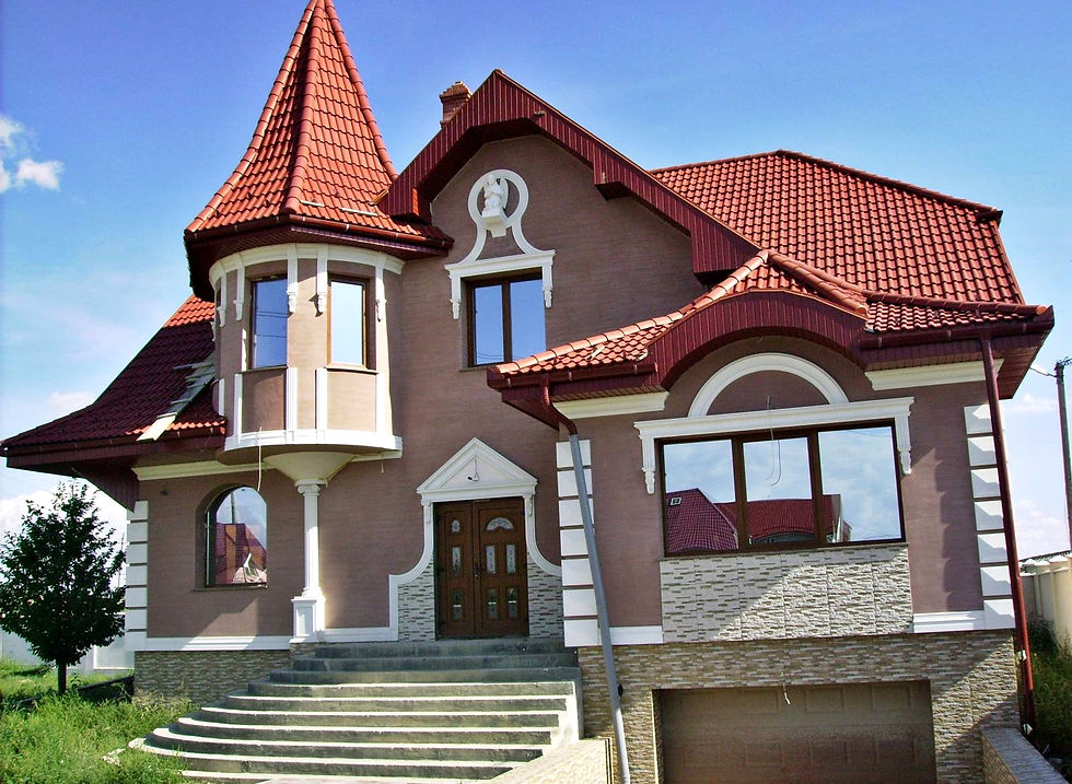 Фасад будинку м. Ужгород