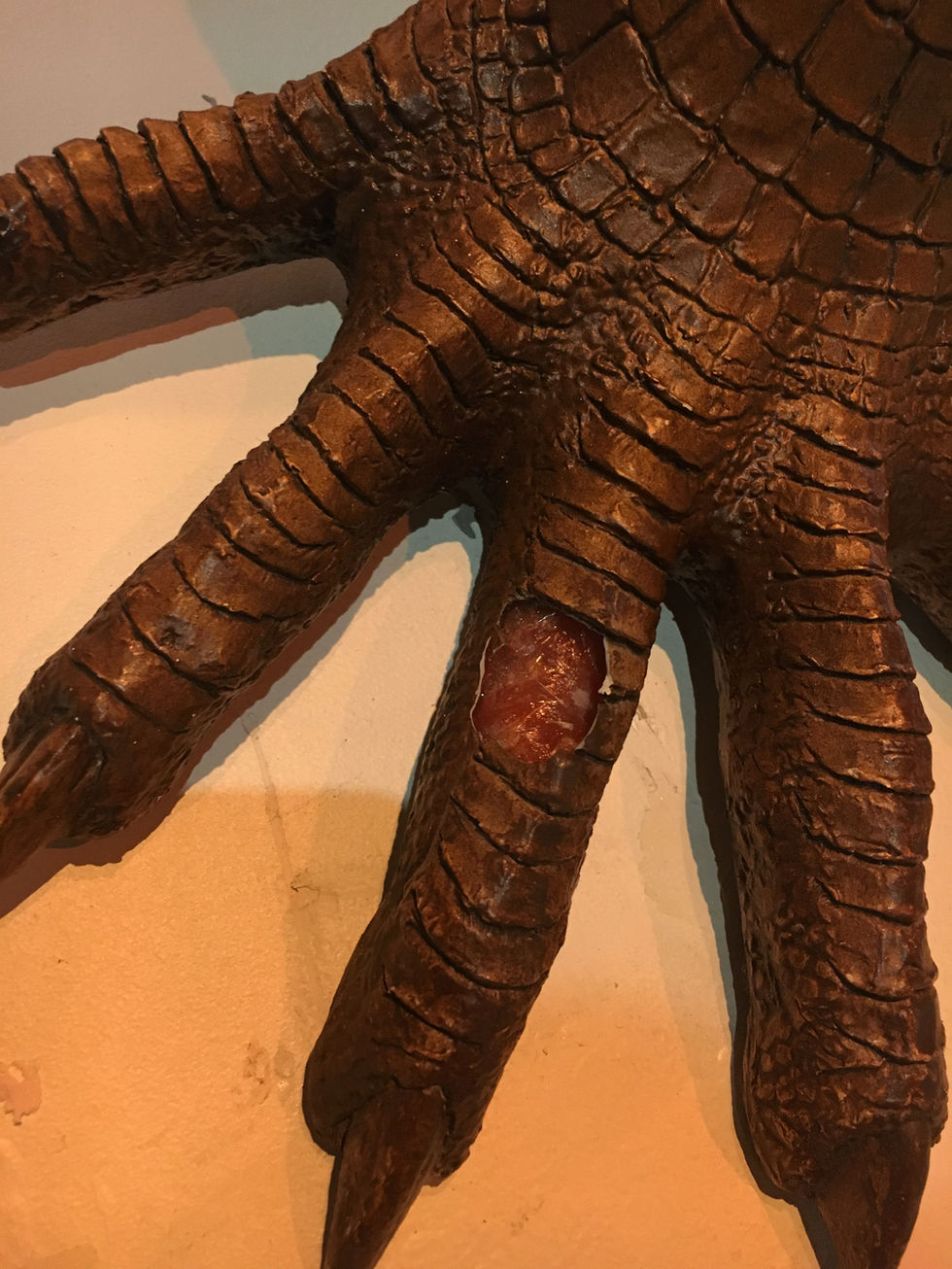 Dimetrodon Toe Damage