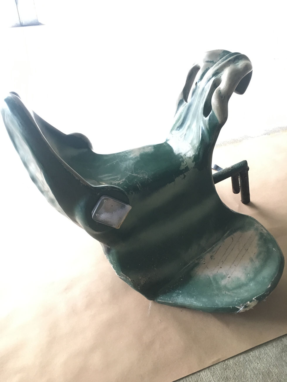 Worn Brontosaurus Chair