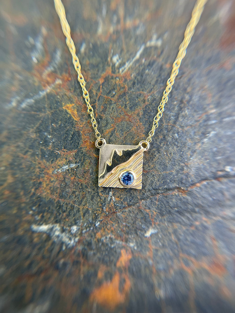 Thumbnail: Mountain Yogo Pendant – Corey Johnson Fine Jewelry