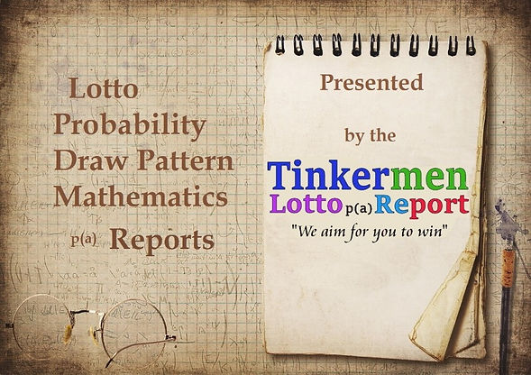 Tinkermen Lotto Report Database image used to describe our database visually