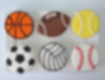 Biscoitos Bolas Esportivas