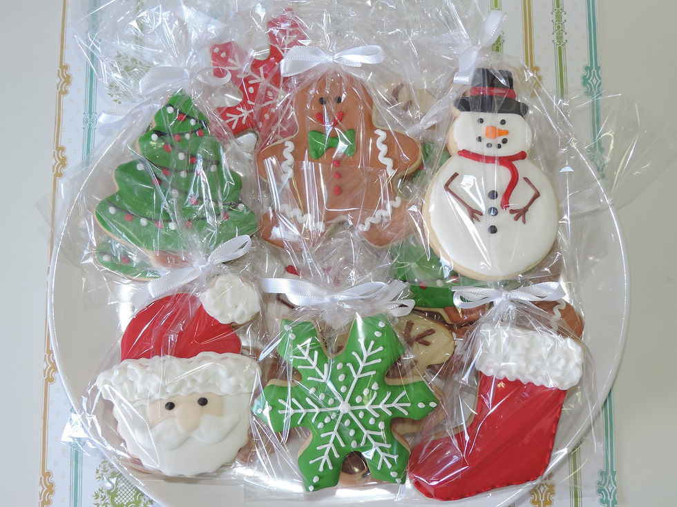 Biscoitos Feliz Natal Sortidos