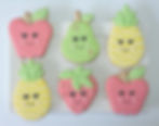 Biscoitos Frutinhas Kawaii