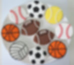Biscoitos Bolas Esportivas
