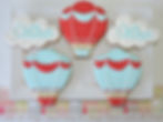 Biscoitos Balões Vermelhos