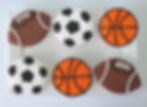 Biscoitos Bolas Esportivas