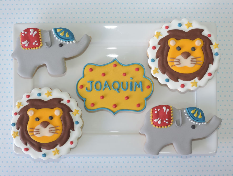 Biscoitos Lá vem o Circo 1