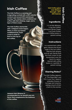 How to make a Irish Coffee  The Great American Cocktail Guide