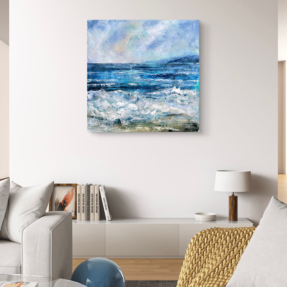 Thumbnail: ‘Dance of the Sea’ original seascape painting