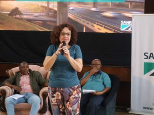 Die N1 tussen Bloem en Winburg word opgradeer