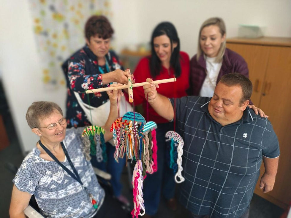 Die Vrystaat-nasorgsentrum spog met handgemaakte produkte by die Bloemskou