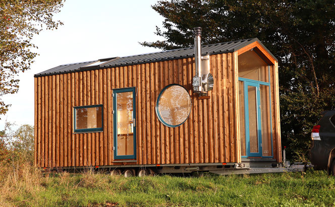 Tiny House aus ökologischen Materialien von bauwagenwerk