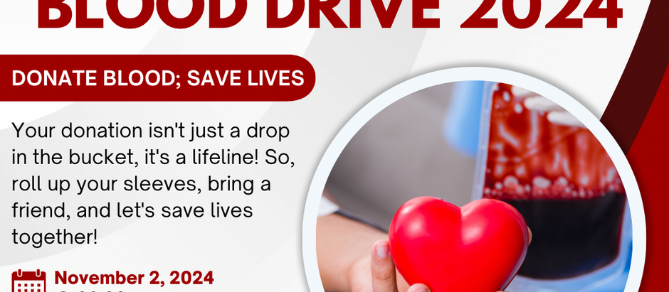 We Save Lives: Join NETA Ministries' Blood Drive