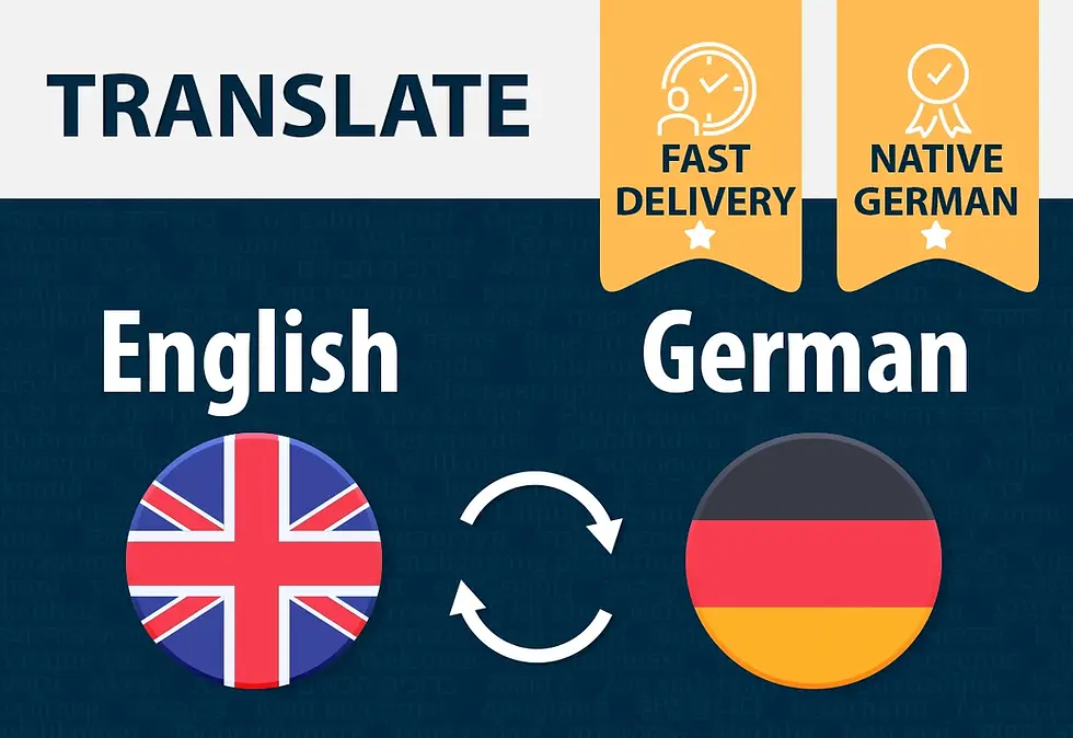 German Translation Services in Delhi