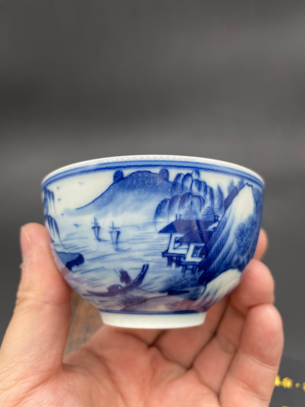 Thumbnail: 'Ju You Ran' Kangxi period style master tea cup