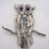 Thumbnail: Driftwood Owl Wall Art 60cm