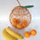 Thumbnail: Orange Fruit cage Twisted Wire Fruit Basket