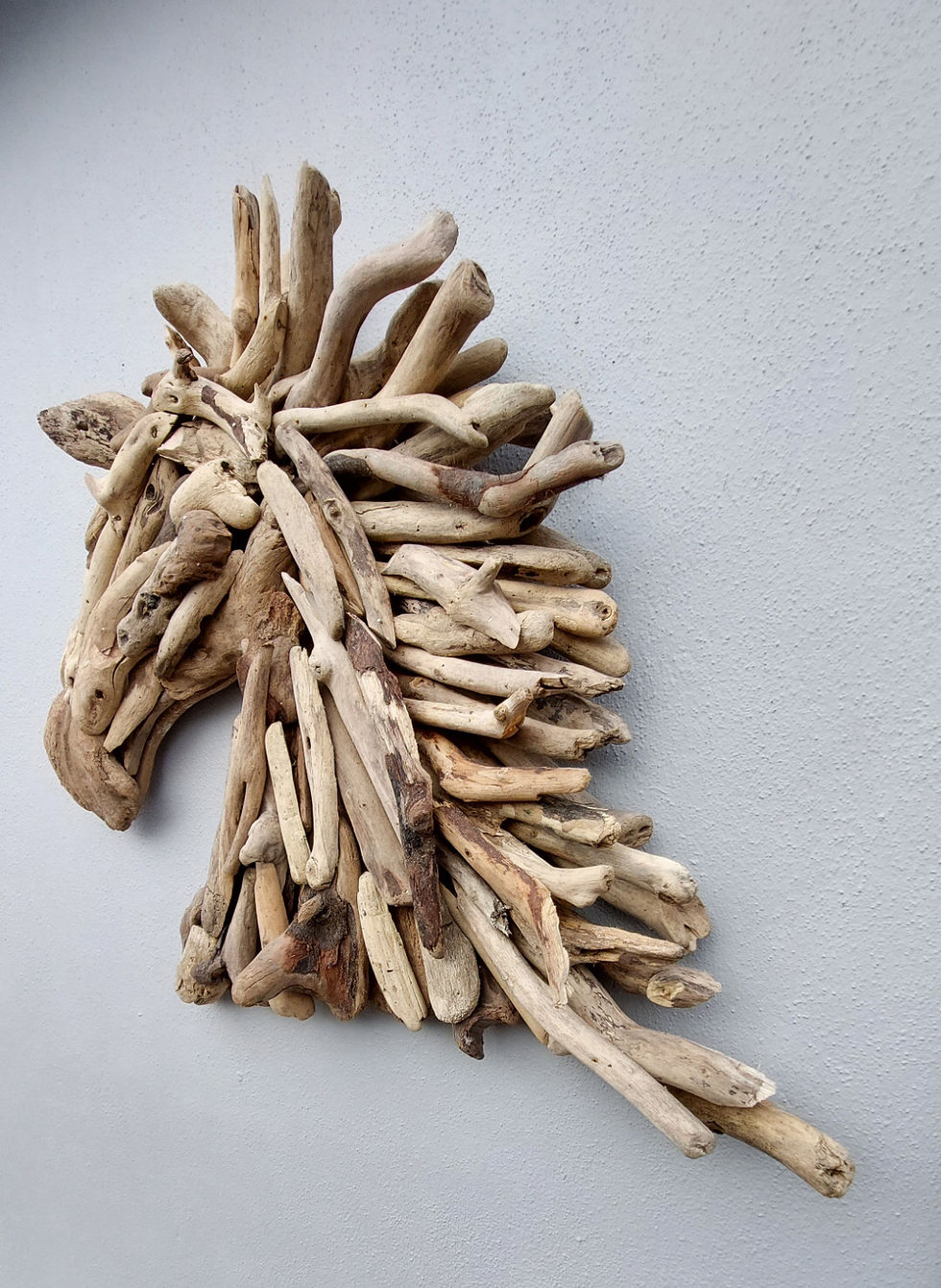 Thumbnail: Driftwood Horse Head Wall Art 60cm