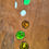 Thumbnail: Large Reclaimed Teak and Glass Garden sculpture 100cm