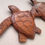 Thumbnail: Hand Carved Turtle Family Wall Plaque 100cm