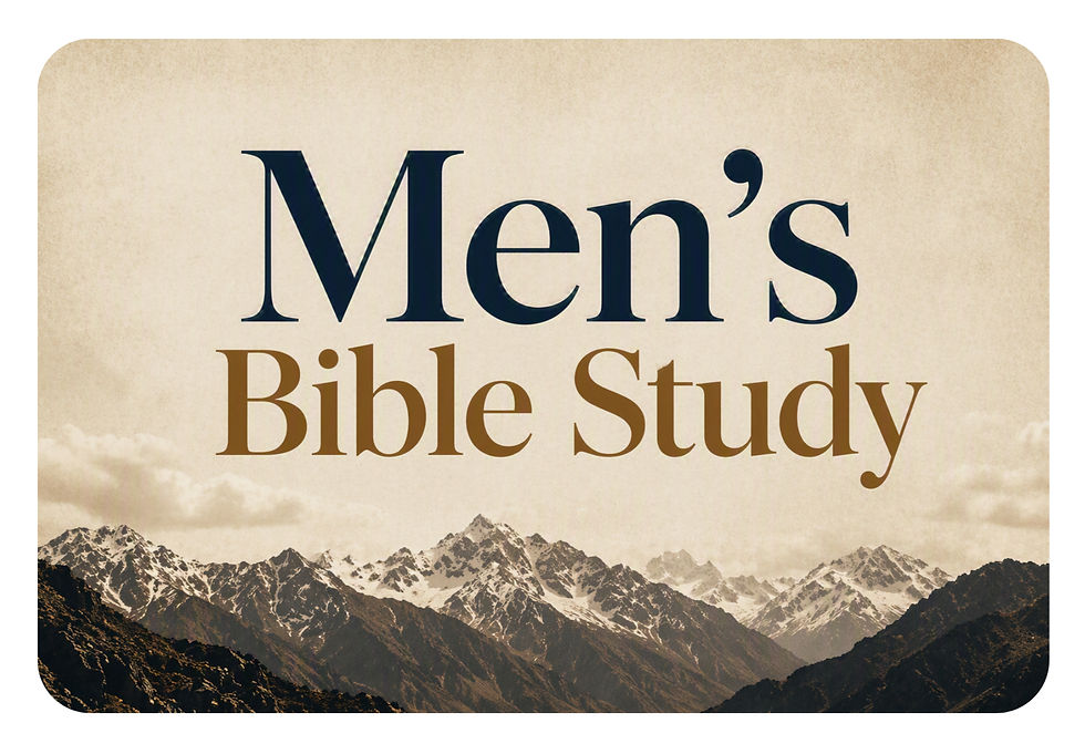 Mens Bible Study