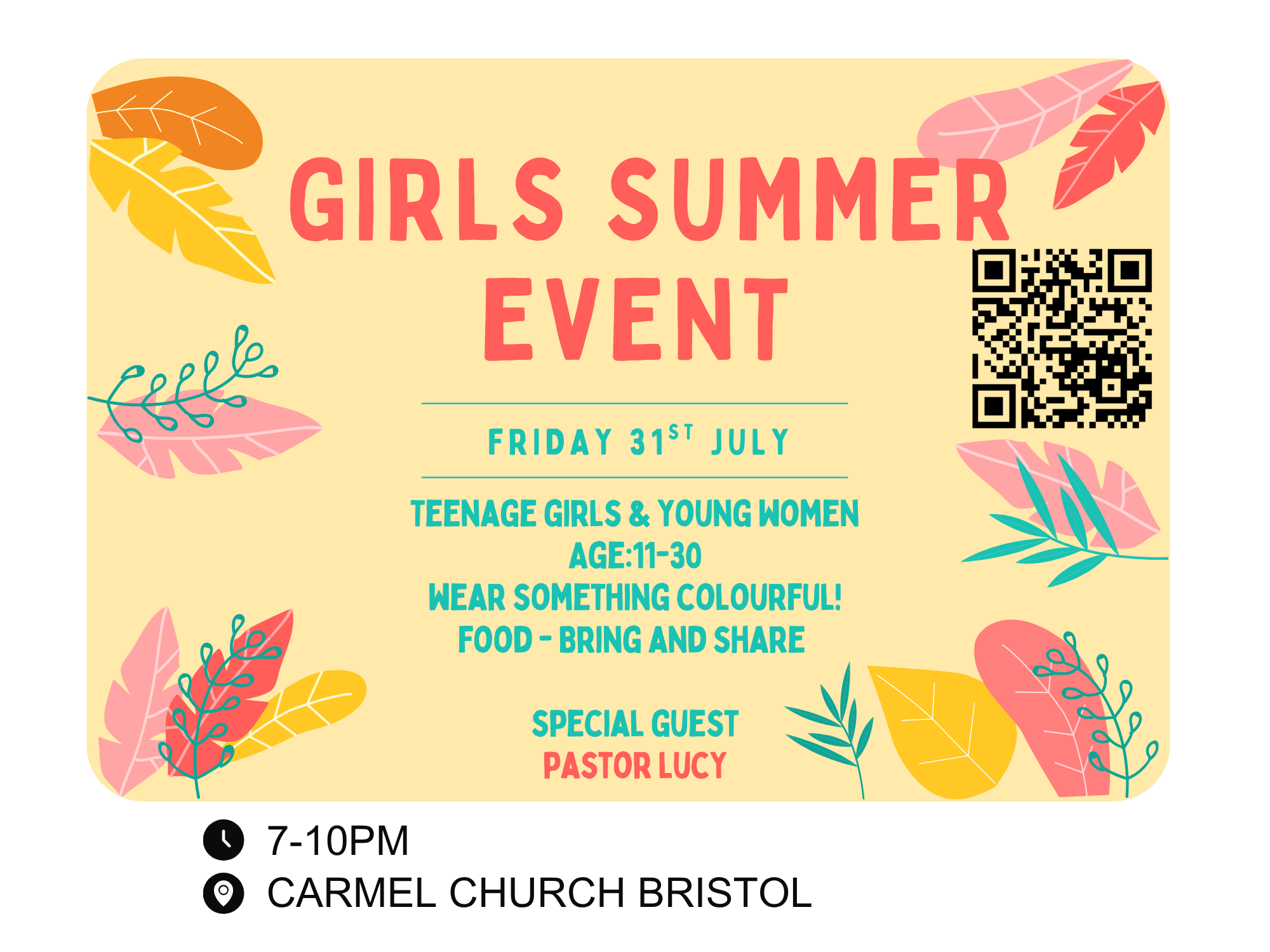 Girls Summer Event