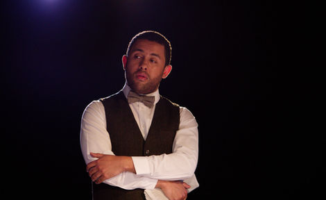 Henry Pyne in Pygmalion as Colonel Pickering unimpressed