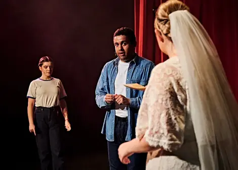 Carlos anxiously asks his mother if he can get married