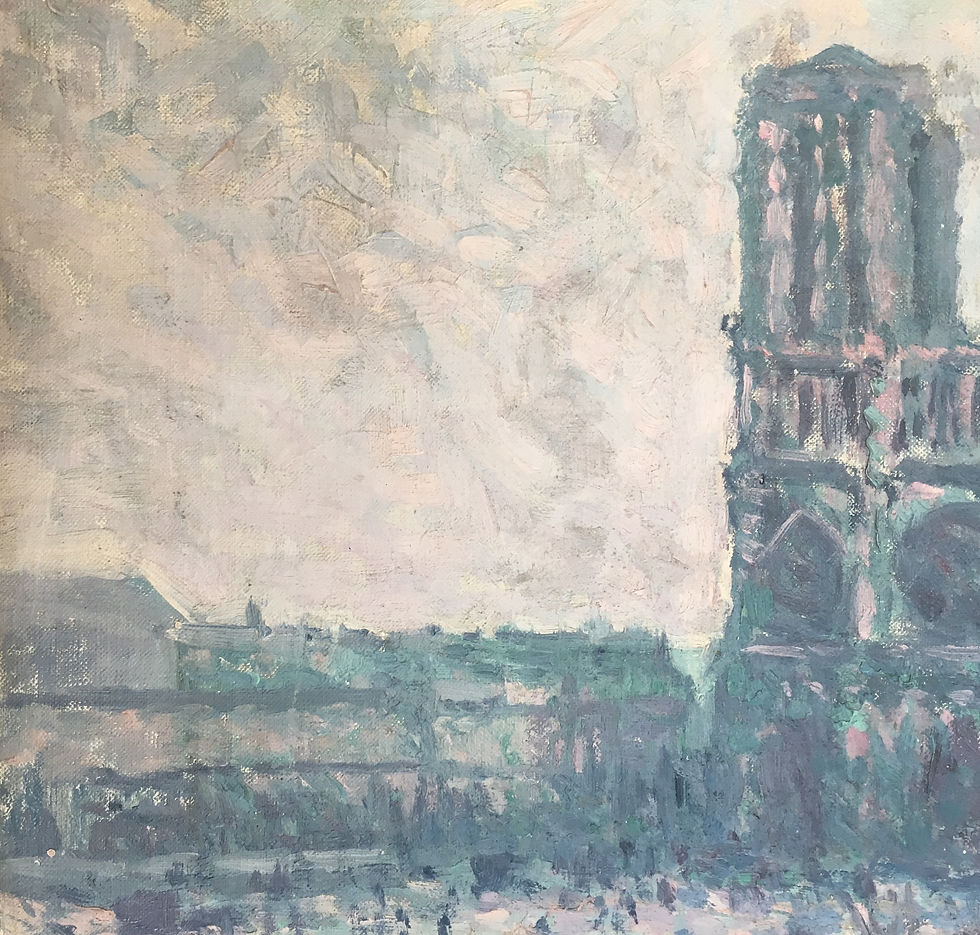 Thumbnail: "Notre Dame de Paris" by Maximillian Luce