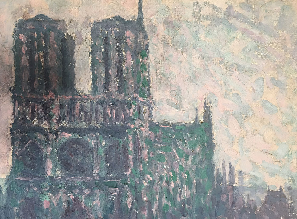 Thumbnail: "Notre Dame de Paris" by Maximillian Luce