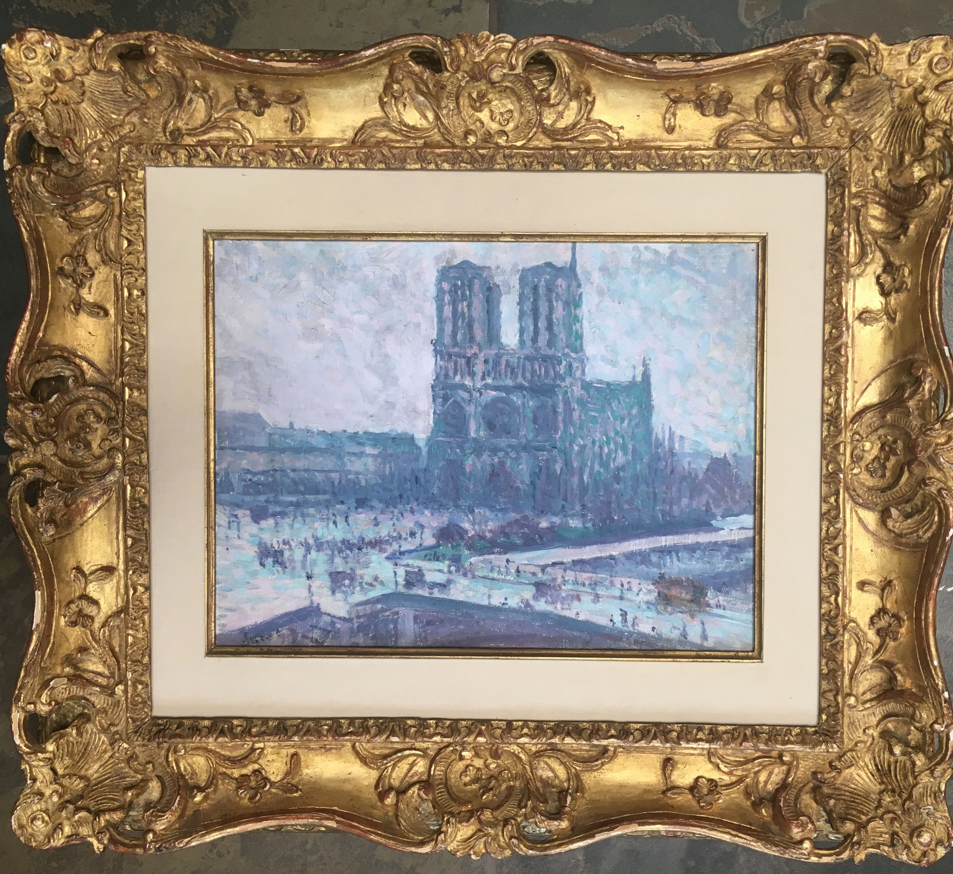 "Notre Dame de Paris" by Maximillian Luce