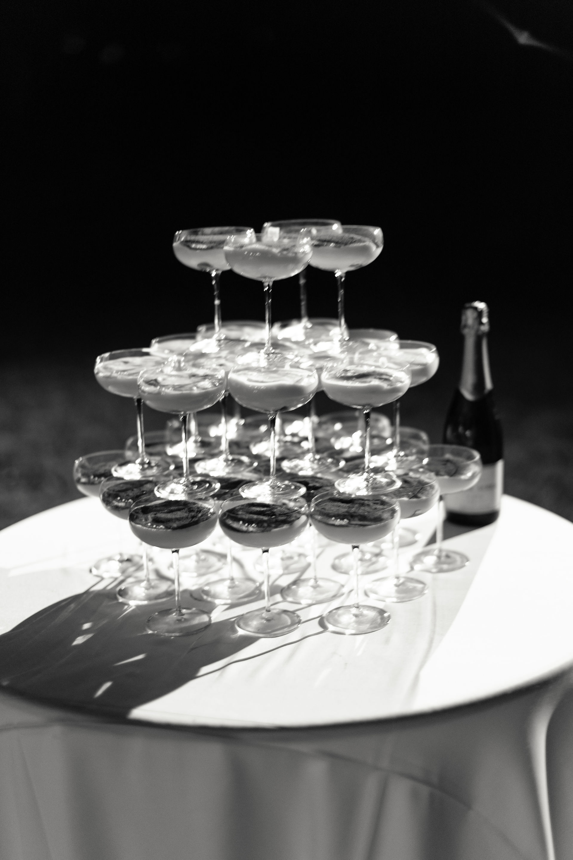 Champagne Tower: iconic and glamorous