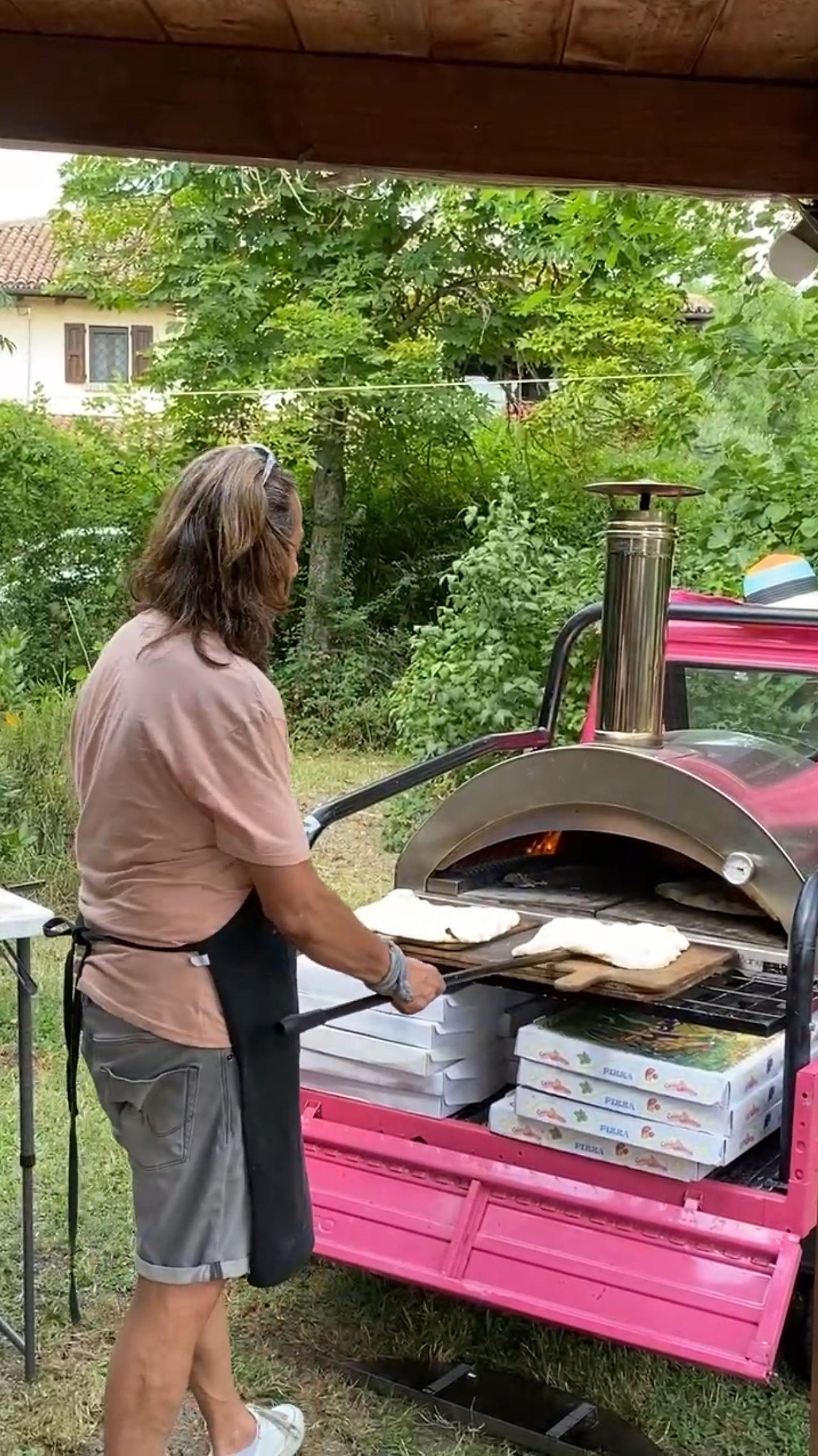 Pizza e mandolino in Italic Wedding