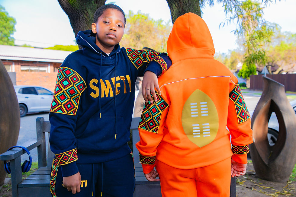 Thumbnail: Luxury African Athleisure – Hoodie & Jogger Set