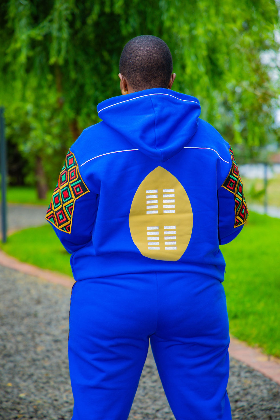 Thumbnail: Luxury African Athleisure – Hoodie & Jogger Set
