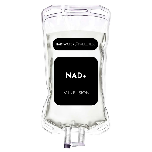 NAD+ IV bag at Hartwater Wellness